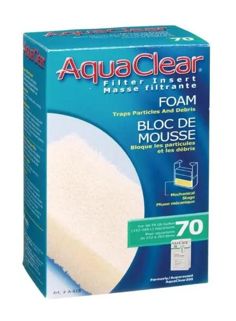 Fluval AquaClear AC 70 Skumfilter